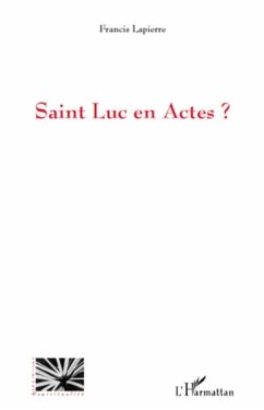 Cover Saint Luc en Actes ? (eBook, ePUB)
