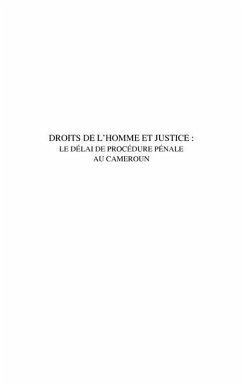 Cover Droits de l'homme et justice (eBook, ePUB)