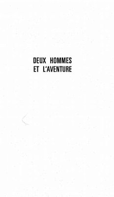 Deux hommes et l'aventure (eBook, PDF)