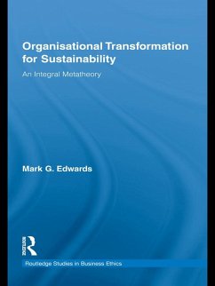 Cover Organizational Transformation for Sustainability (eBook, PDF)