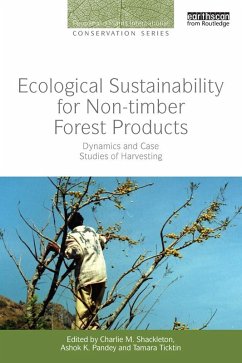 Cover Ecological Sustainability for Non-timber Forest Products (eBook, PDF)