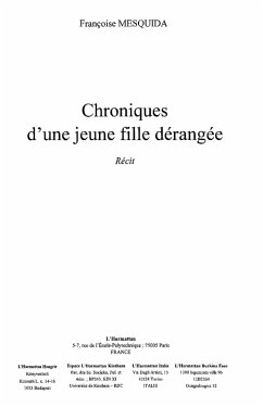 Chronique d'une jeune fille derangee (eBook, ePUB) Chronique d'une jeune fille derangee (eBook, ePUB)