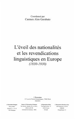 Eveil des nationalites et les revendications linguistiques. (eBook, ePUB)