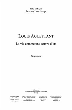 Cover Vie comme une oeuvre d' art la (eBook, ePUB)