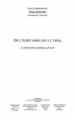 De l'ecrit africain a l'oral (eBook, ePUB) De l'ecrit africain a l'oral (eBook, ePUB)