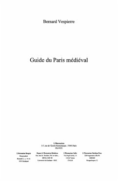 Guide du paris medieval (eBook, ePUB) - Bernard Vespierre