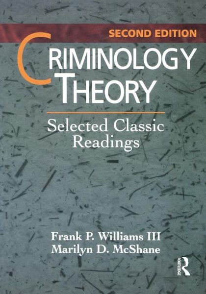 Criminology Theory (eBook, ePUB)