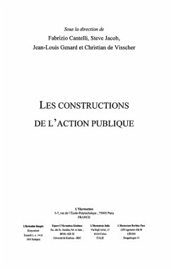 Constructions de l'action publique (eBook, ePUB)