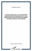 APPLICATION DE LA CONVENTION DE L'ONU RELATIVE AUX DROITS EN (eBook, PDF)