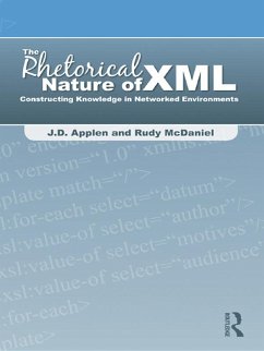 Cover The Rhetorical Nature of XML (eBook, PDF)