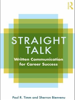 Straight Talk (eBook, PDF) - Timm, Paul R.; Bienvenu, Sherron