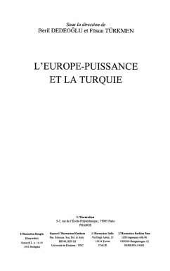 Europe-puissance et la turquie (eBook, ePUB) - Dedeoglu