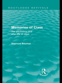 Cover Memories of Class (Routledge Revivals) (eBook, PDF)