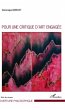 Pour une critique d'art engagee (eBook,... - Bild 1