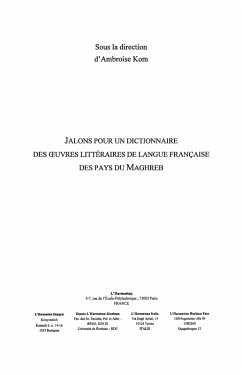 Jalons pour dictionnaire oeuvres littera (eBook, ePUB)