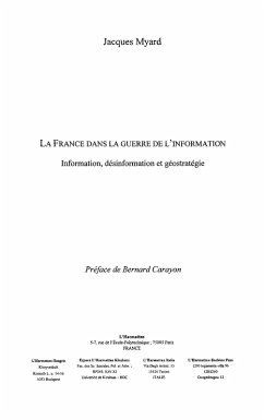 France dans la guerre de l'information (eBook, ePUB)