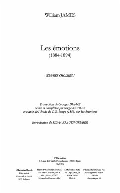 Emotions: oeuvres choisies t.1 (eBook, ePUB)