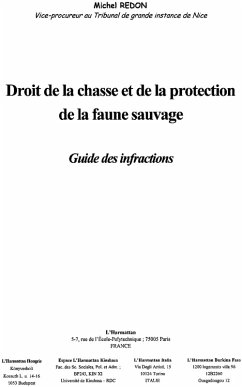 Droit de la chasse et de la protection d (eBook, ePUB)