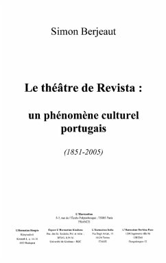 Cover LE THEATRE DE REVISTA (eBook, ePUB)