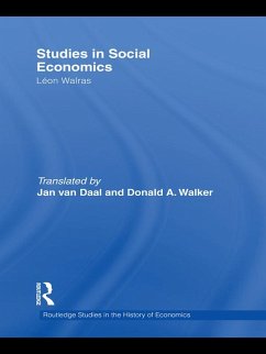Cover Studies in Social Economics (eBook, PDF)