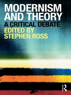 Cover Modernism and Theory (eBook, PDF)