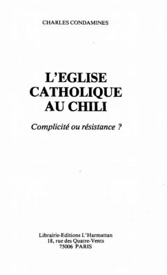 CHILI, L'EGLISE CATHOLIQUE (1958-1976) (eBook, PDF)