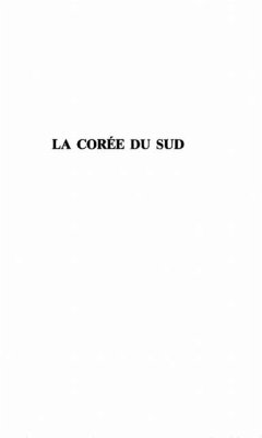 LA COREE DU SUD (eBook, PDF)