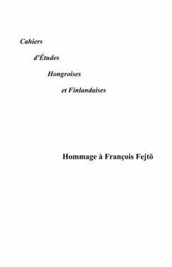 Hommage a Francois Fejto (eBook, ePUB) Hommage a Francois Fejto (eBook, ePUB)