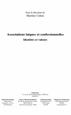 Cover Associations laiques et confessionnelles (eBook, ePUB)