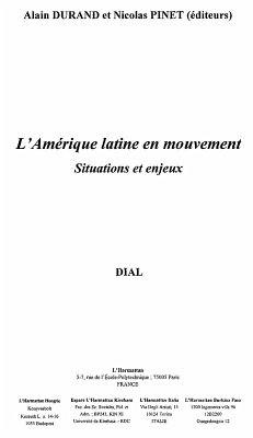 Cover Amerique latine en mouvement (eBook, ePUB)