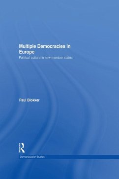 Multiple Democracies in Europe (eBook, ePUB) - Blokker, Paul