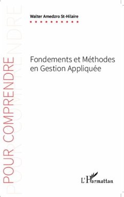 Fondements et methodes en gestion appliquee (eBook, PDF)