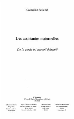 Assistantes maternelles de la garde a l'acceuil educatif (eBook, ePUB)