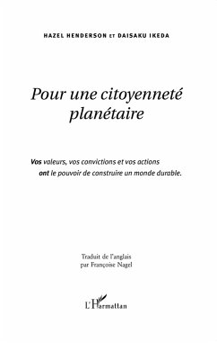 Pour une citoyennete planetaire (eBook, ePUB)