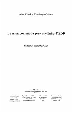 Cover Management du parc nucleaired'edf (eBook, ePUB)