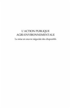 Cover L'action publique agri-environnementale (eBook, ePUB)