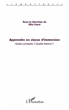 Cover Apprendre en classe d'immersion (eBook, ePUB)