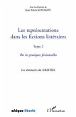 Les representations dans les fictions litteraires Tome 2 (eBook, ePUB)