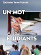 Un Mot Aux Étudiants (Hors-Série, #4)... - Bild 1
