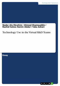 Technology Use in the Virtual R&D Teams (eBook, PDF) - Ale Ebrahim, Nader; Shamsuddin, Ahmed; Salwa Hanim Abdul, Rashid; Zahari, Taba