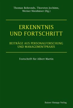 Erkenntnis und Fortschritt (eBook, PDF) - Behrends, Thomas; Jochims, Thorsten; Nienhüser, Werner