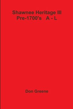 Cover Shawnee Heritage III