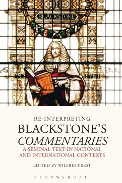 Re-Interpreting Blackstone's Commentaries (eBook, PDF)