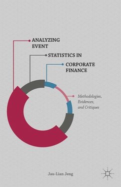 Cover Analyzing Event Statistics in Corporate Finance (eBook, PDF)