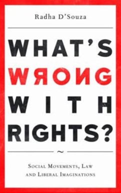 What's Wrong with Rights? - D'Souza, Radha (University of Westminster)