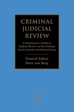 Cover Criminal Judicial Review (eBook, PDF)