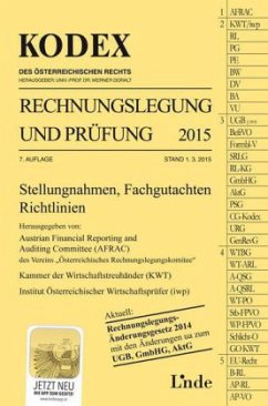 KODEX Rechnungslegung und Prüfung 2015 (f. Österreich)