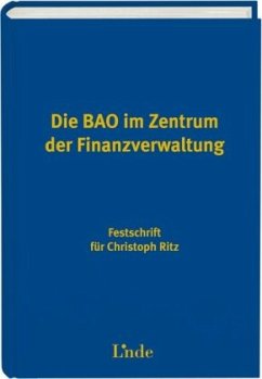Cover Die BAO im Zentrum der Finanzverwaltung (f. Österreich)