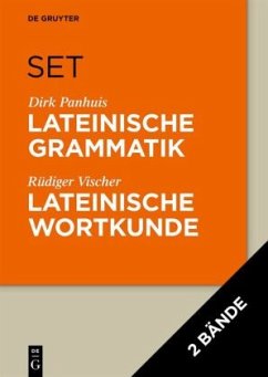 Lateinische Grammatik / Wortkunde, 2 Tle. - Panhuis, Dirk;Vischer, Rüdiger