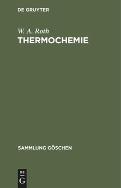 Thermochemie - Roth, W. A.